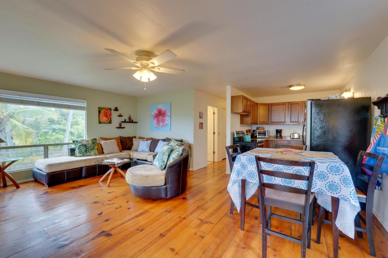 Breezy Kailua-Kona Bungalow With Lanai And Ocean View! Екстер'єр фото