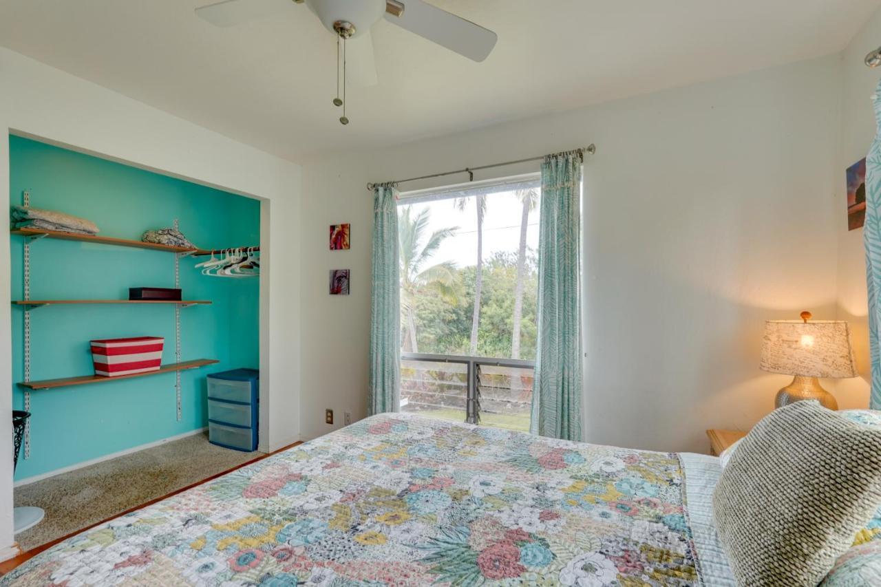 Breezy Kailua-Kona Bungalow With Lanai And Ocean View! Екстер'єр фото