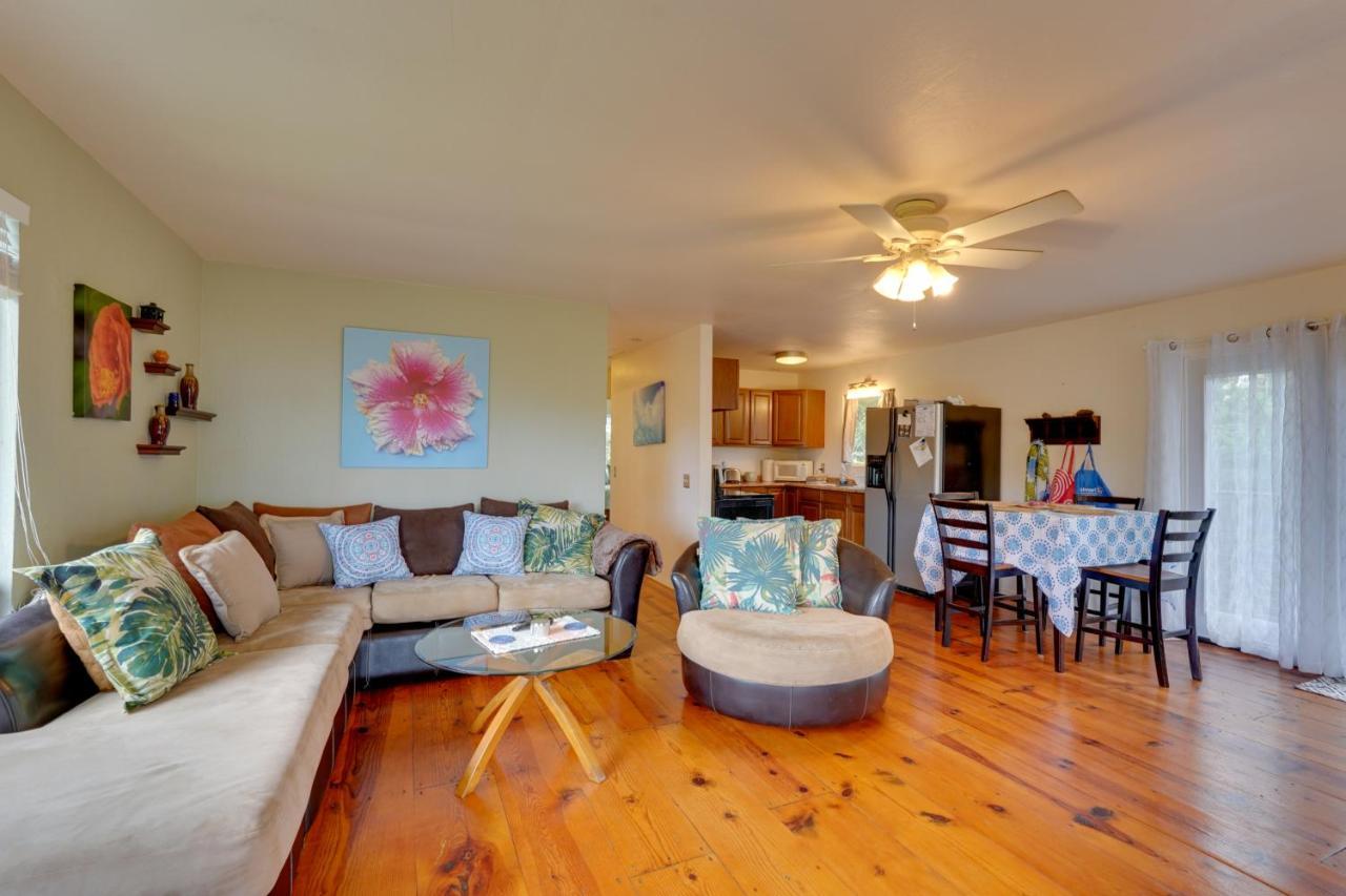 Breezy Kailua-Kona Bungalow With Lanai And Ocean View! Екстер'єр фото